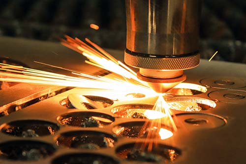 Découpe au laser industriel