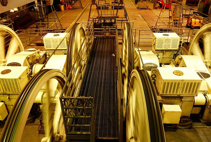 Machines d'une ligne de production